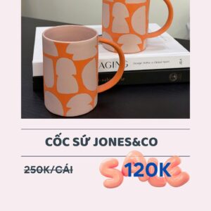 CỐC SỨ JONES&CO