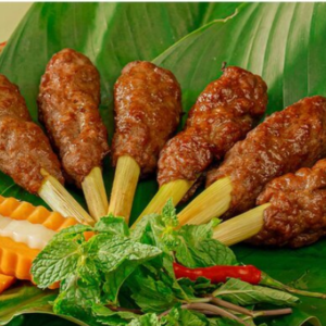 Bò Nướng Lụi Sả